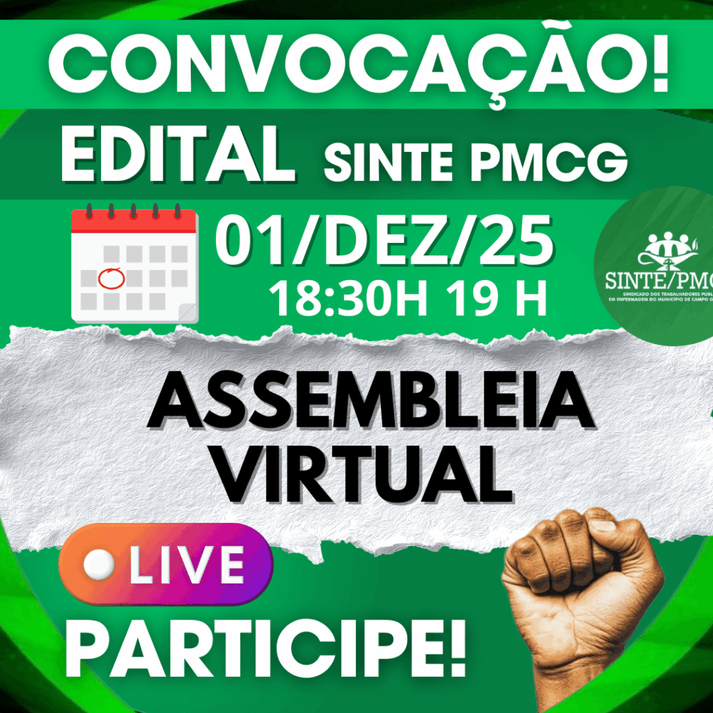 Convocatória Assembleia Virtual
